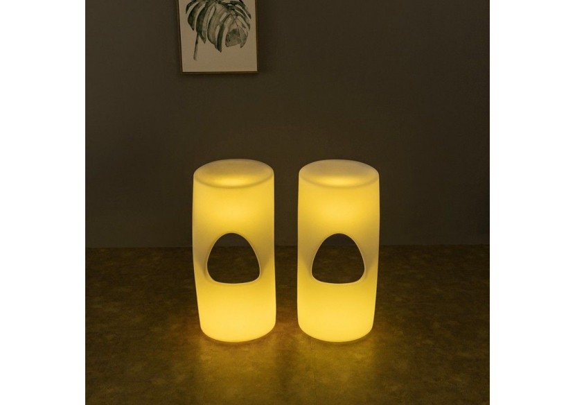 Tabouret lumineux sans fil LED RGBW IP65 - MU5003 - Barcelona LED