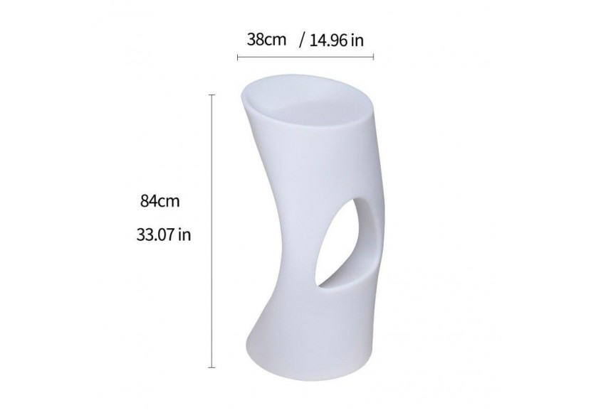 Tabouret lumineux sans fil LED RGBW IP65 - MU5003 - Barcelona LED