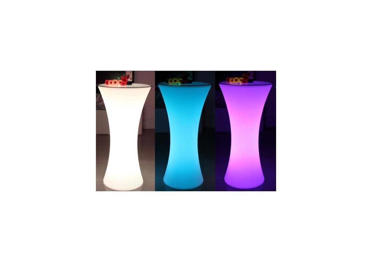 Table lumineuse LED RGBW sans fil 5W IP65 - MU5001 - Barcelona LED