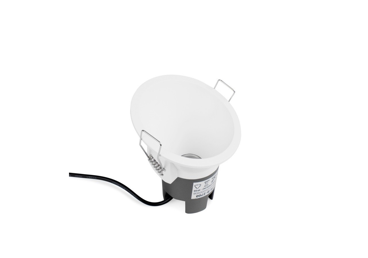 Spot LED 6W 24 degrés "Koppa" incliné - MODI6-24-B-2700 - Barcelona LED