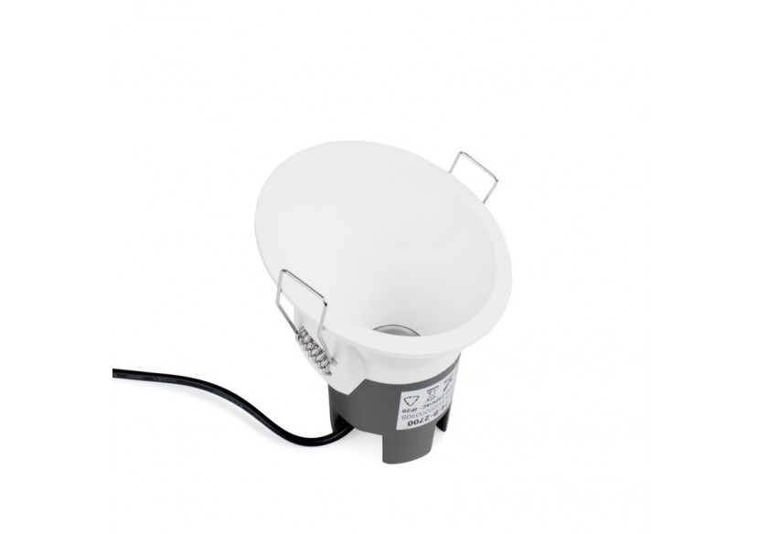 Spot LED 6W 24 degrés "Koppa" incliné - MODI6-24-B-2700 - Barcelona LED Spot LED 6W 24 degrés "Koppa" incliné - MODI6-24-B-2700 - Barcelona LED