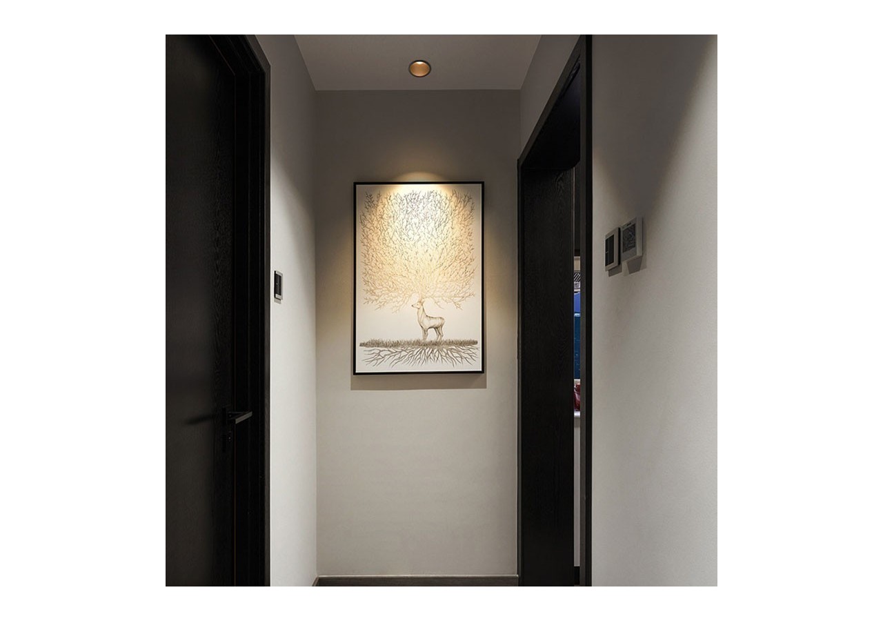 Spot LED 6W 24 degrés "Koppa" incliné - MODI6-24-B-2700 - Barcelona LED