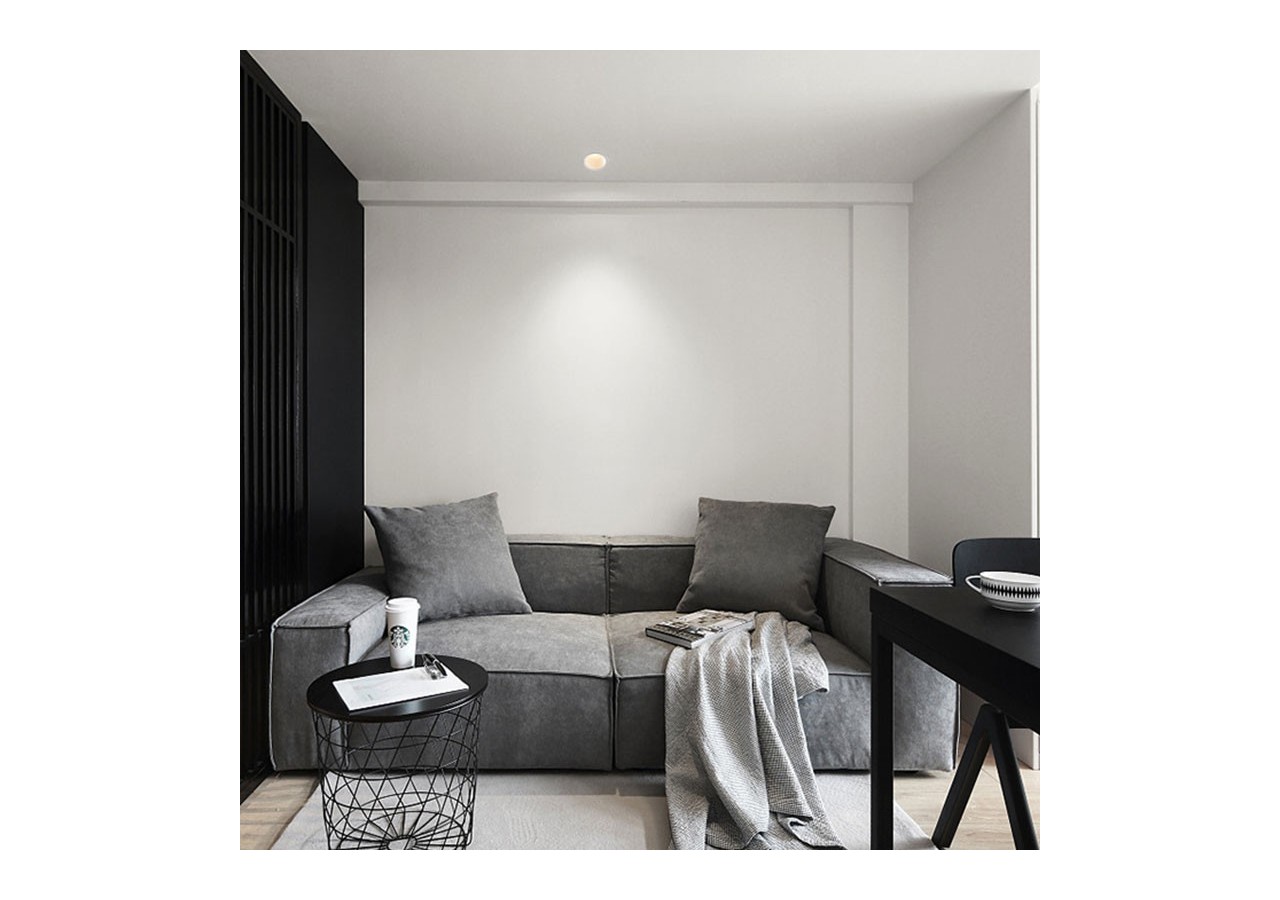 Spot LED 6W 24 degrés "Koppa" incliné - MODI6-24-B-2700 - Barcelona LED