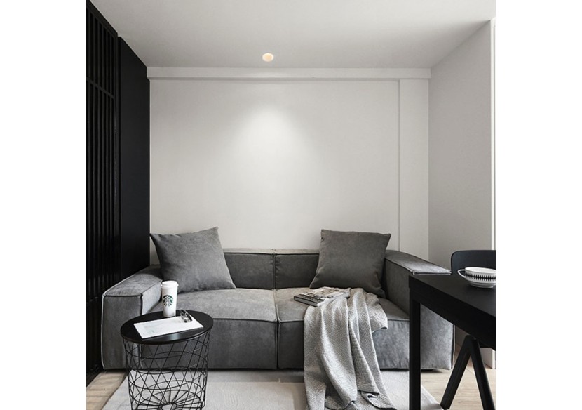 Spot LED encastrable 6W 15 degrés "Koppa" incliné - MODI6-15-B-2700 - Barcelona LED