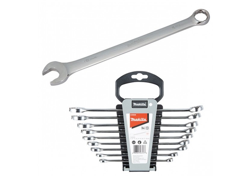 Jeu de 9 clés mixtes - Makita : Confort'Mat