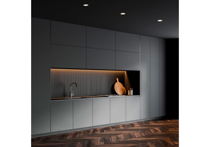 Spot LED encastrable 11W "KOPPA"-Optique 15 degrés-Coupe diamètre 100mm-Faible UGR - MODR11-15-N-4000 - Barcelona LED