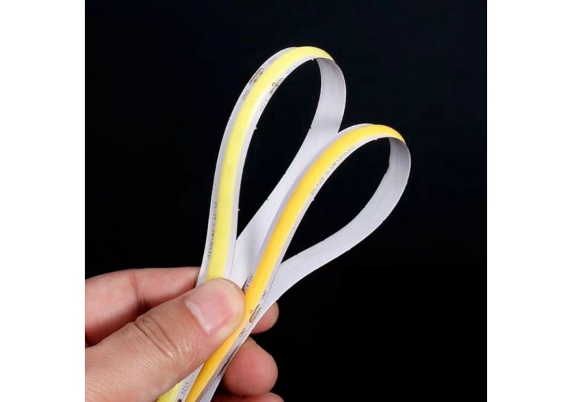 Ruban LED COB 24V DC-12W/m-10mm-IP20-Rouleau de 10 mètres-Sécable tous les 5cm - B1559-10-BF - Barcelona LED