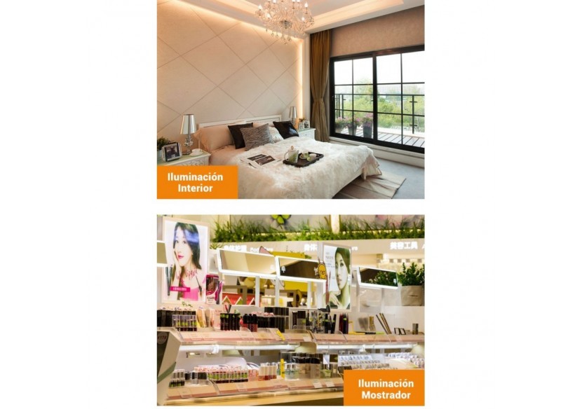 Ruban LED COB 24V DC-12W/m-8mm-IP20-Rouleau de 5 mètres-Sécable tous les 4cm - B1559-5-BF - Barcelona LED