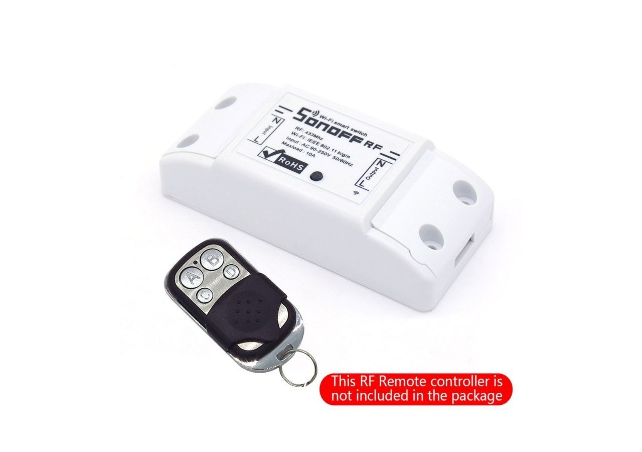 Interrupteur intelligent Wifi/RF programmable : SONOFF BASIC - SONOFFRFR2 - Barcelona LED