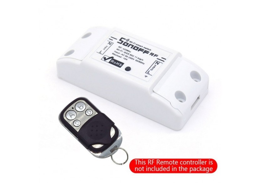 Interrupteur intelligent Wifi/RF programmable : SONOFF BASIC - SONOFFRFR2 - Barcelona LED