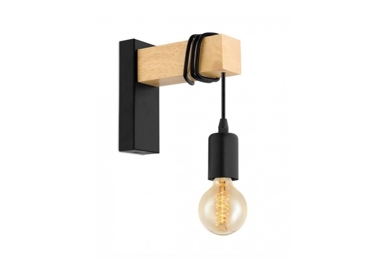 Applique murale en bois "Ruder" E27 - LM130-N - Barcelona LED