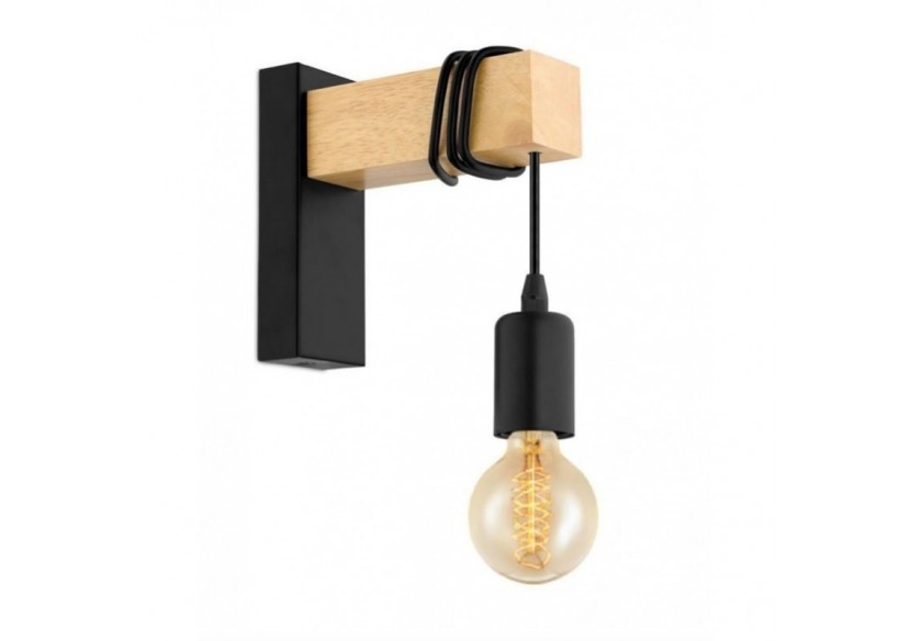 Applique murale en bois "Ruder" E27 - LM130-N - Barcelona LED