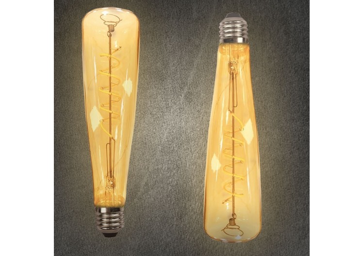Ampoule LED à filament E27 4W Pole Gold - V200-BOT - Barcelona LED 2