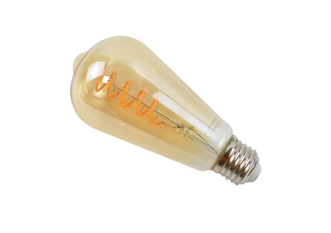Ampoule LED ST64 à filament Edison 4W E27 dimmable - V300-ST64 - Barcelona LED