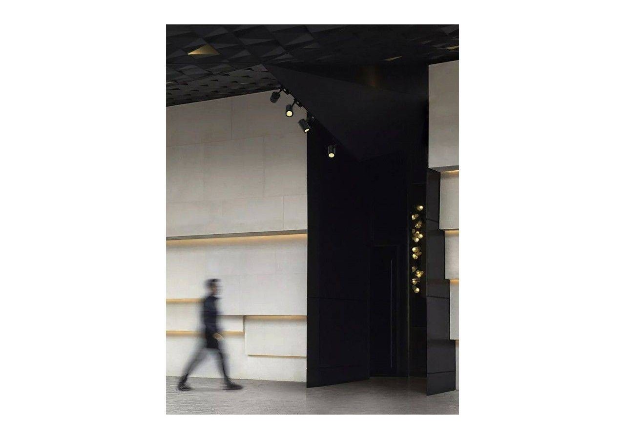 Spot GU10 orientable pour rail monophasé - B00255-N - Barcelona LED