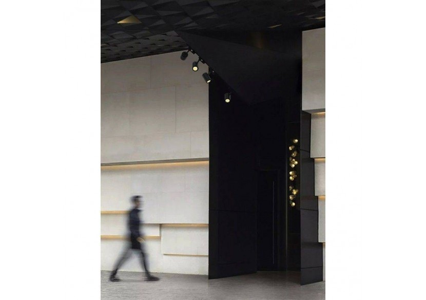 Spot GU10 orientable pour rail monophasé - B00255-N - Barcelona LED