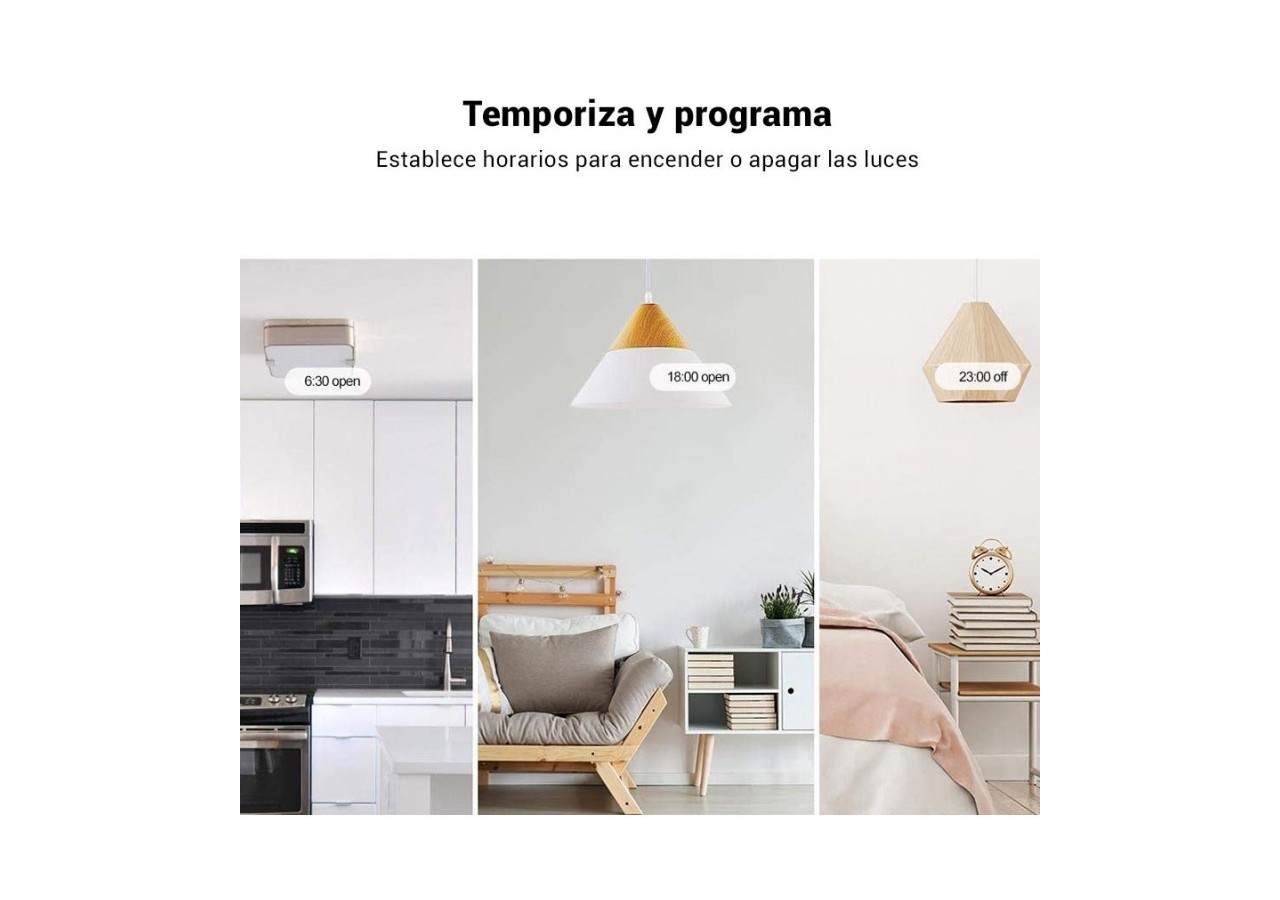 Double interrupteur tactile WiFi / SmartHome SONOFF Touch - SONOFFT0EU2C - Barcelona LED