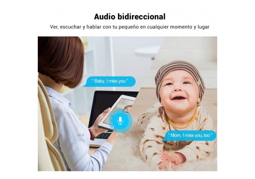 Caméra de sécurité WiFi 1080p 360 degrés | SONOFF - SONOFFGK200MP2B - Barcelona LED