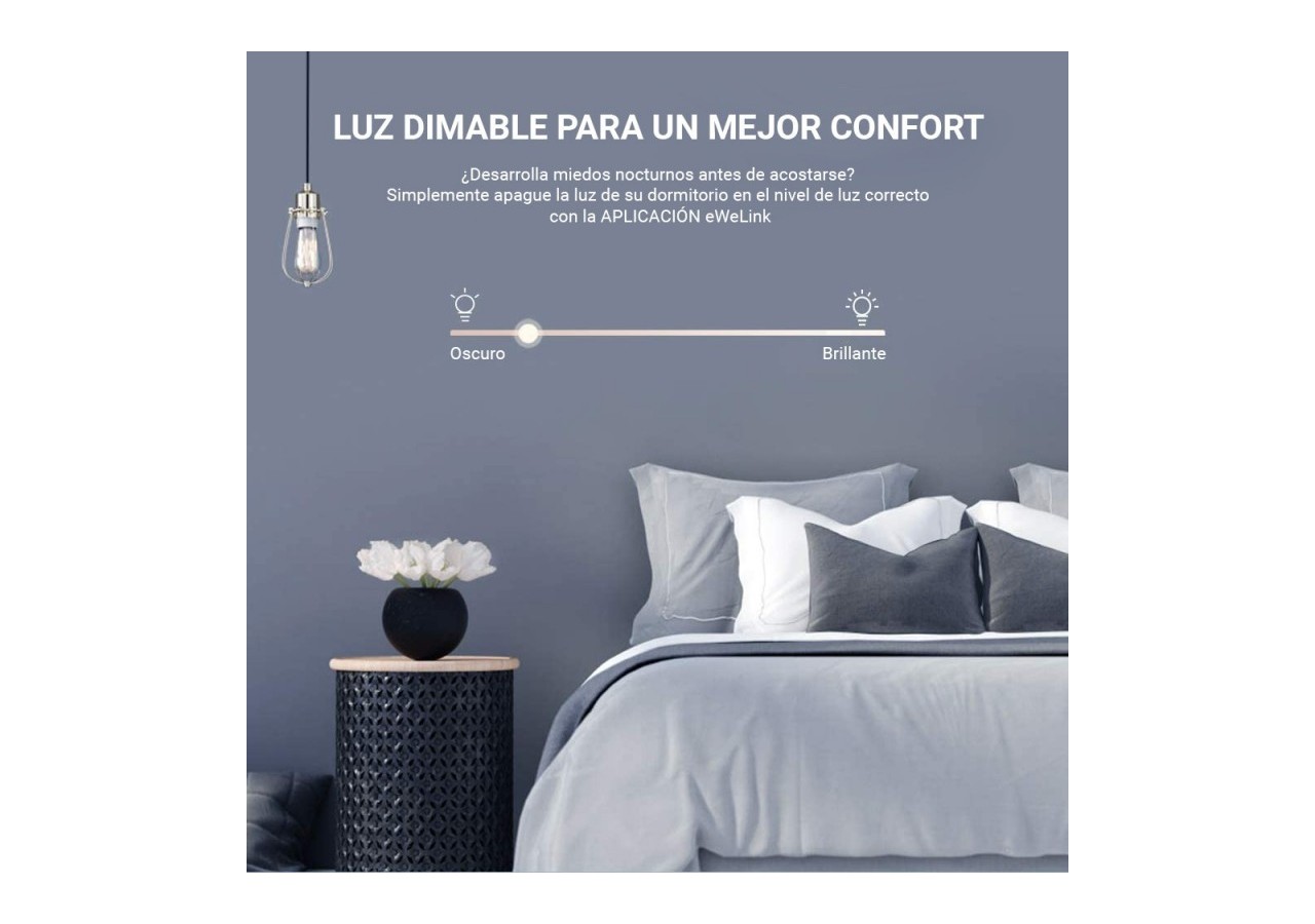Interrupteur variateur intelligent | Smart Dimmer SONOFF - SONOFFDIMMER - Barcelona LED