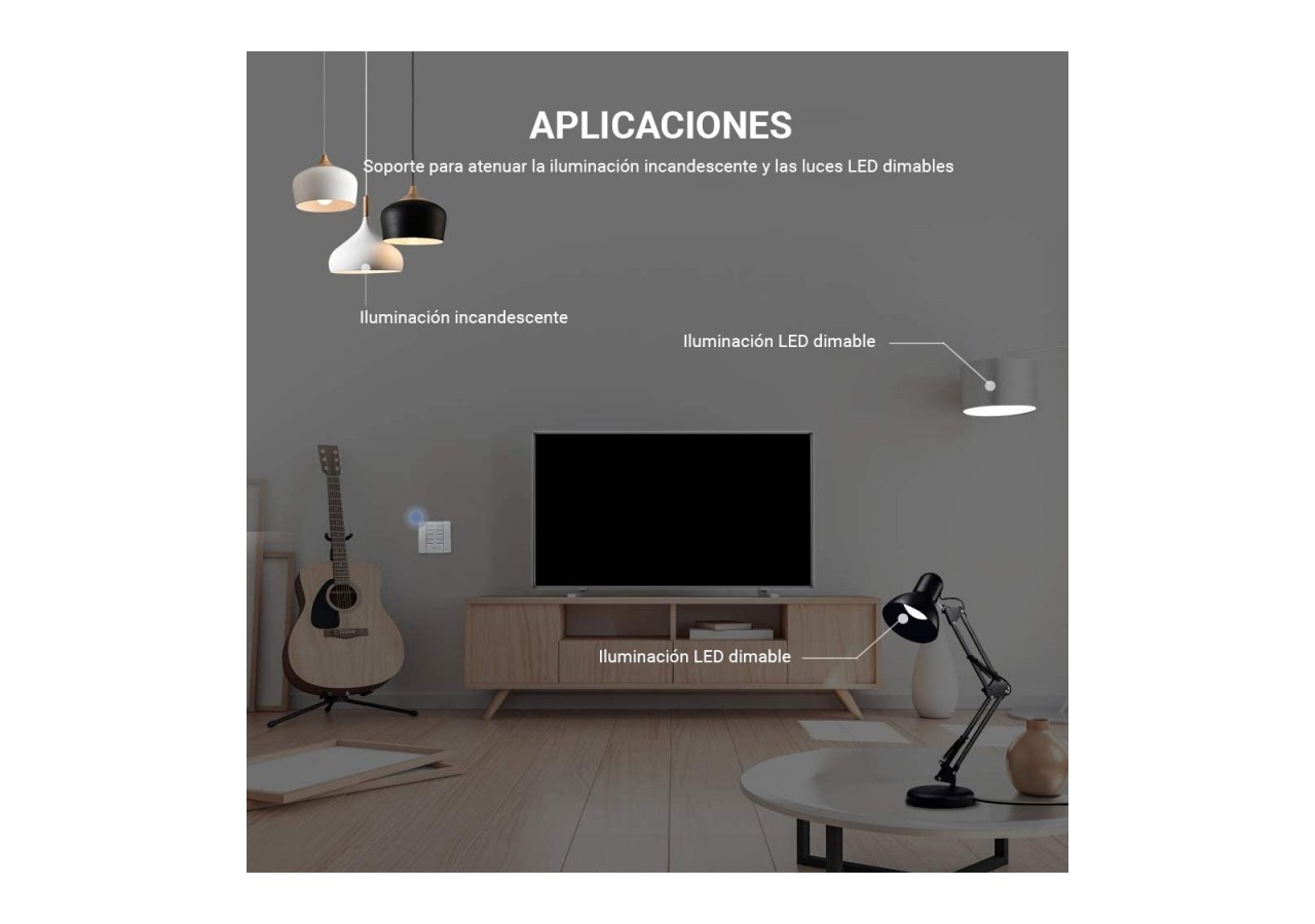 Interrupteur variateur intelligent | Smart Dimmer SONOFF - SONOFFDIMMER - Barcelona LED