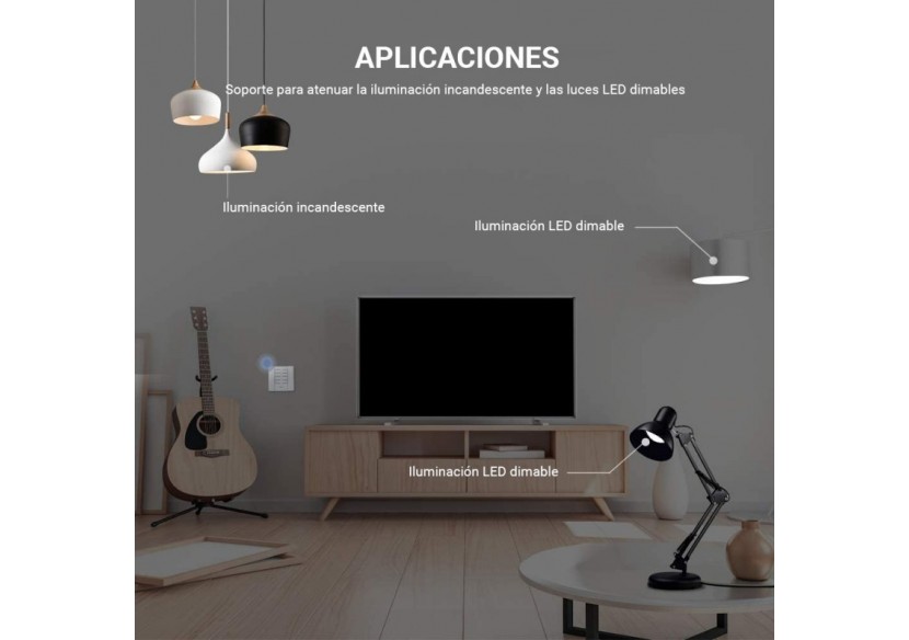 Interrupteur variateur intelligent | Smart Dimmer SONOFF - SONOFFDIMMER - Barcelona LED