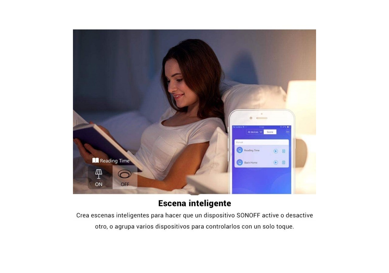 Interrupteur intelligent Dual WiFi programmable SMART LIGHT | SONOFF-DUAL R2 - SONOFFDUALR2 - Barcelona LED