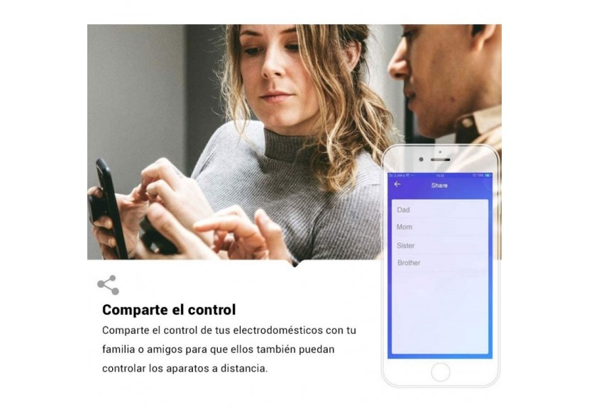 Interrupteur intelligent Dual WiFi programmable SMART LIGHT | SONOFF-DUAL R2 - SONOFFDUALR2 - Barcelona LED