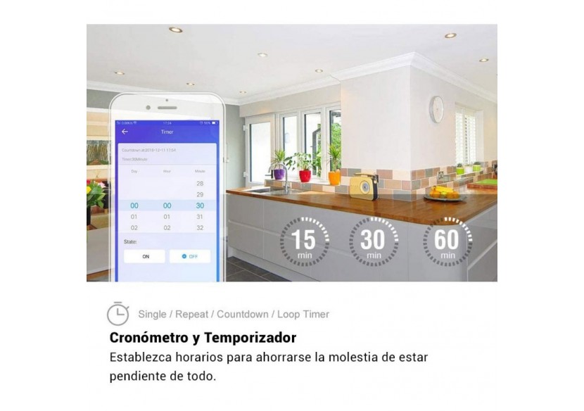 Interrupteur intelligent Dual WiFi programmable SMART LIGHT | SONOFF-DUAL R2 - SONOFFDUALR2 - Barcelona LED