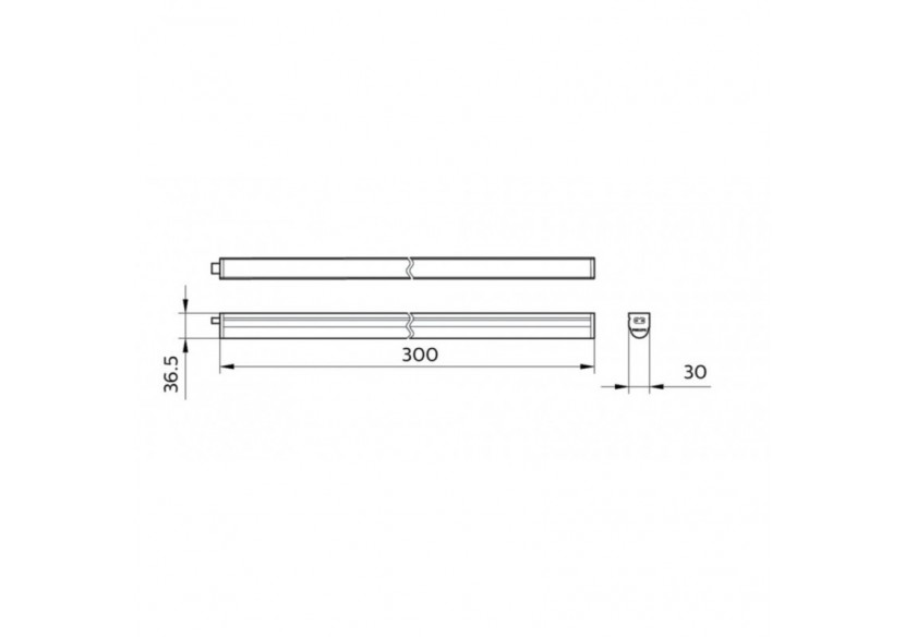 Réglette LED T5 30cm 5W opaque UGR 26-Philips - 34953499 - Barcelona LED Réglette LED T5 30cm 5W opaque UGR 26-Philips - 34953499 - Barcelona LED
