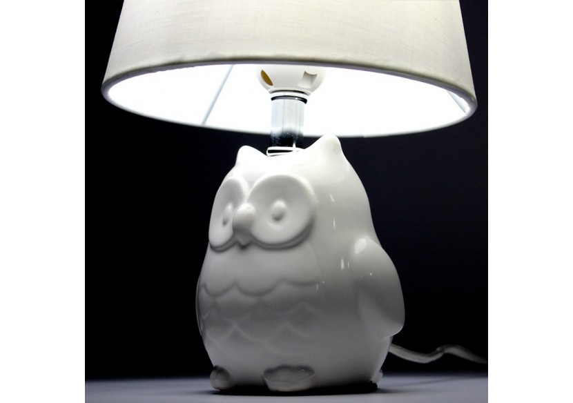 Lampe de table en céramique "OWL" E27 - LC1908 - Barcelona LED Lampe de table en céramique "OWL" E27 - LC1908 - Barcelona LED