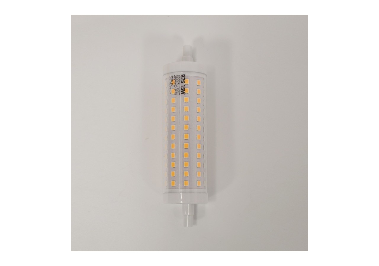 Ampoule LED R7S régulable 118mm-1700lm-230V-15W - BS1-R7S118-15W-D-BC - Barcelona LED