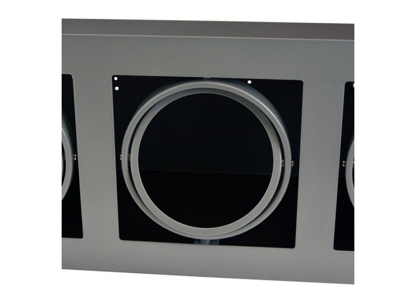 Support encastrable pour 3 spots AR111 LED - B101631-2-G - Barcelona LED Support encastrable pour 3 spots AR111 LED - B101631-2-G - Barcelona LED