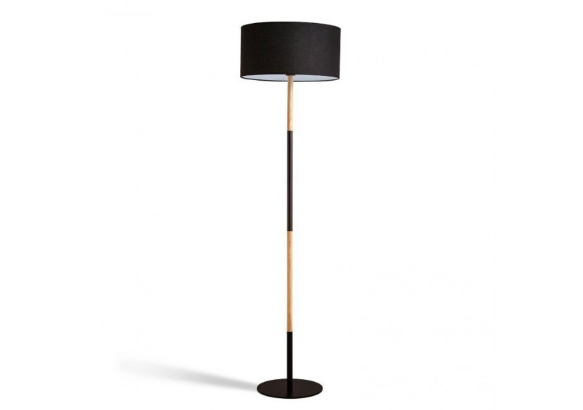 Lampe sur pied en bois "Class" E27 - LN1305-N - Barcelona LED Lampe sur pied en bois "Class" E27 - LN1305-N - Barcelona LED