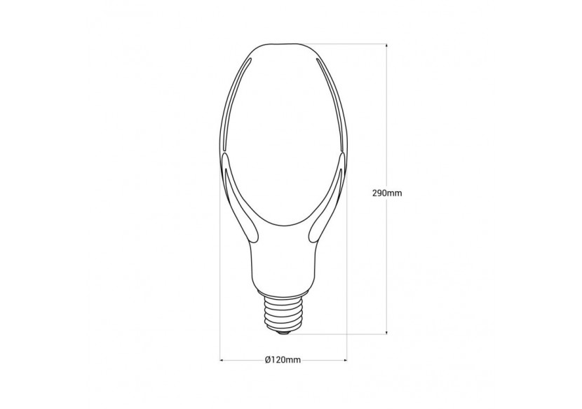 Ampoule LED industrielle E40-70W-⌀120mm - B7040-BN - Barcelona LED Ampoule LED industrielle E40-70W-⌀120mm - B7040-BN - Barcelona LED