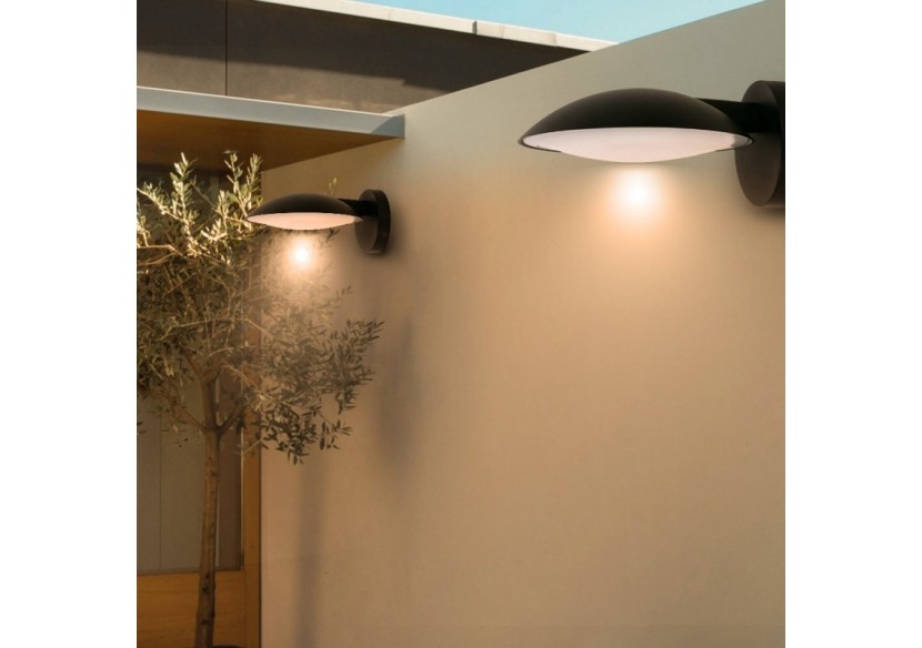 Applique murale extérieur LED 8W "Curve" IP65 - L1562-N - Barcelona LED Applique murale extérieur LED 8W "Curve" IP65 - L1562-N - Barcelona LED