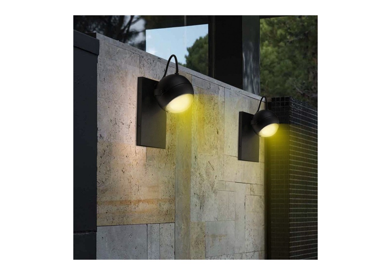 Applique murale extérieur "Cyclope" IP44 GU10 - L1550-N - Barcelona LED
