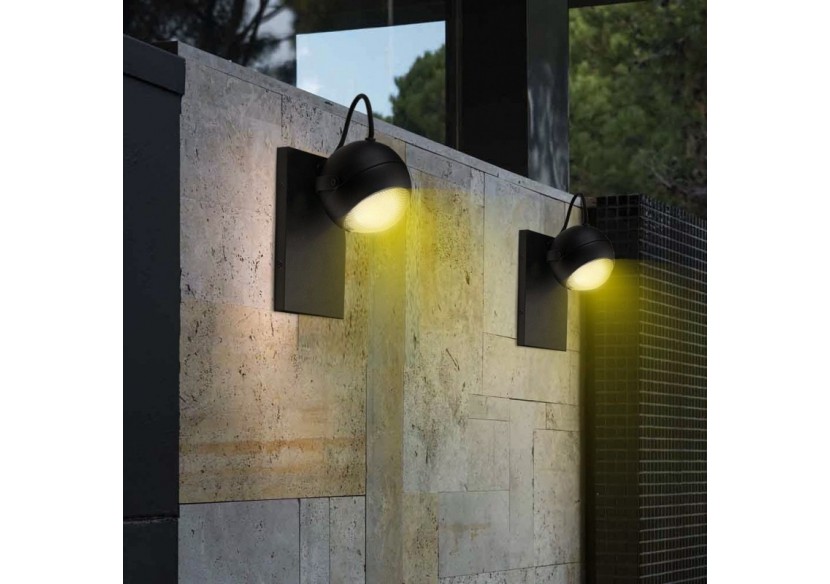 Applique murale extérieur "Cyclope" IP44 GU10 - L1550-N - Barcelona LED Applique murale extérieur "Cyclope" IP44 GU10 - L1550-N - Barcelona LED