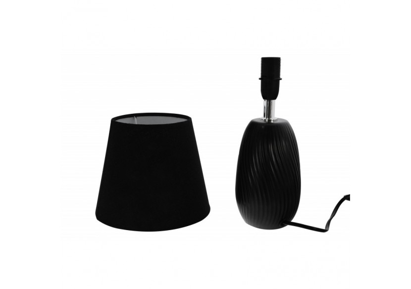 Lampe de table céramique "Chess" E14 - LC1915-N - Barcelona LED Lampe de table céramique "Chess" E14 - LC1915-N - Barcelona LED