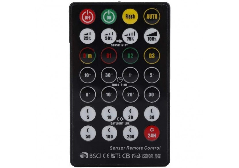 Détecteur de présence 360 degrés avec télécommande PIR IP65 - SP02B - Barcelona LED Détecteur de présence 360 degrés avec télécommande PIR IP65 - SP02B - Barcelona LED