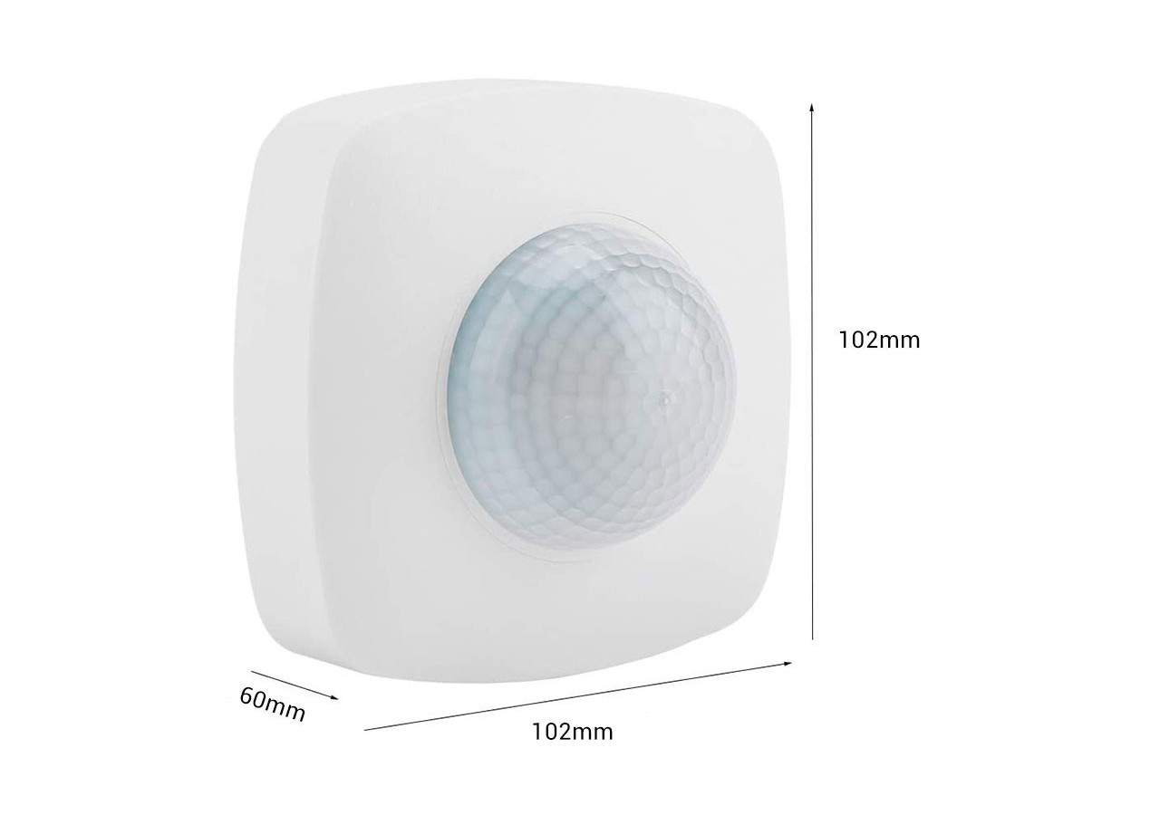 Détecteur de présence 360 degrés avec télécommande PIR IP65 - SP02B - Barcelona LED