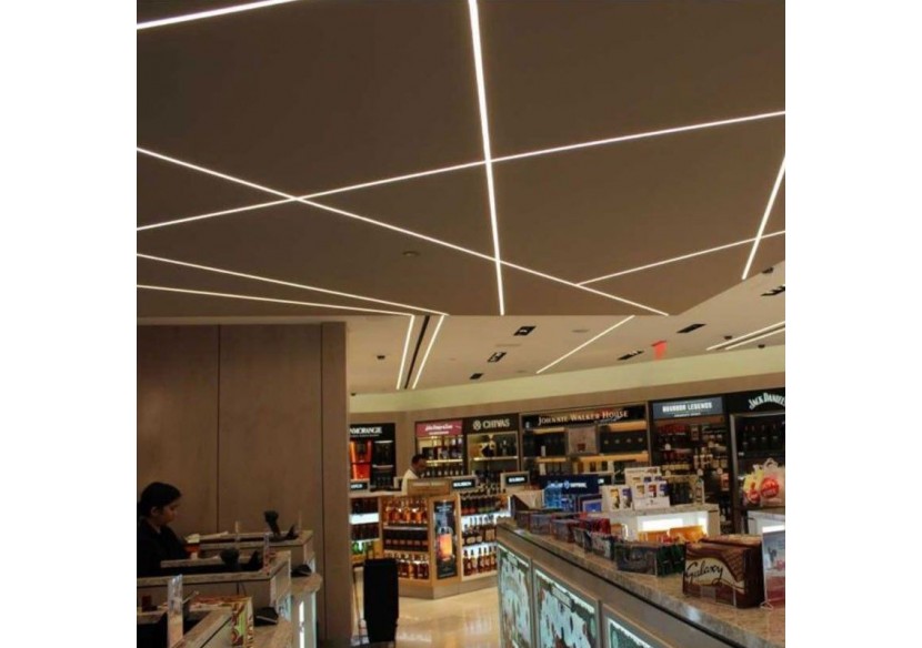 Profilé intégration placoplâtre 18.5x15.5 (2m) - BPERFALP082 - Barcelona LED Profilé intégration placoplâtre 18.5x15.5 (2m) - BPERFALP082 - Barcelona LED