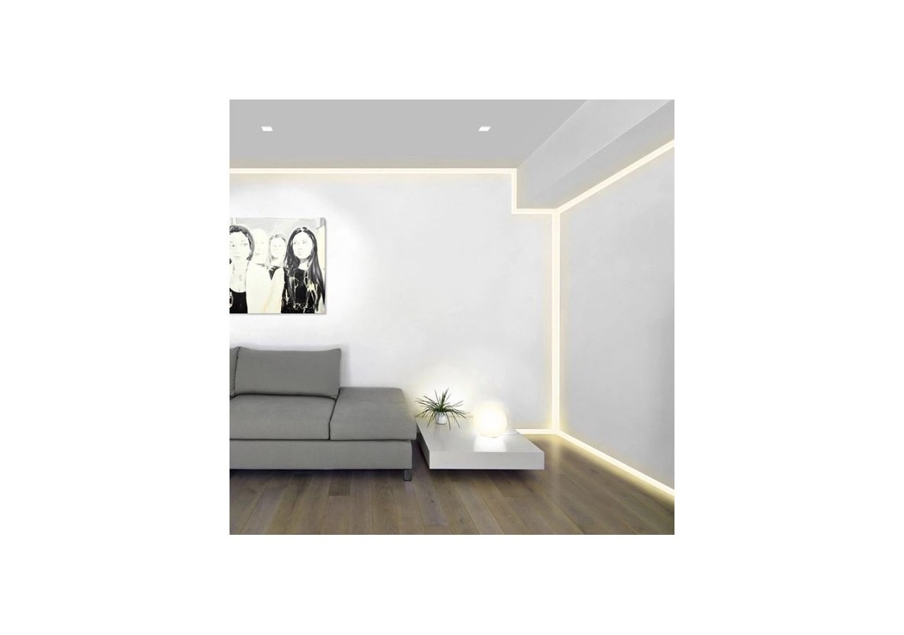 Profilé intégration placoplâtre 7.8x12 (2m) - BPERFALP129 - Barcelona LED