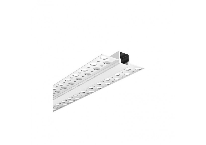Profilé en aluminium d'intégration placo-plâtre 13x14mm (2m) - BPERFALP068-R - Barcelona LED Profilé en aluminium d'intégration placo-plâtre 13x14mm (2m) - BPERFALP068-R - Barcelona LED