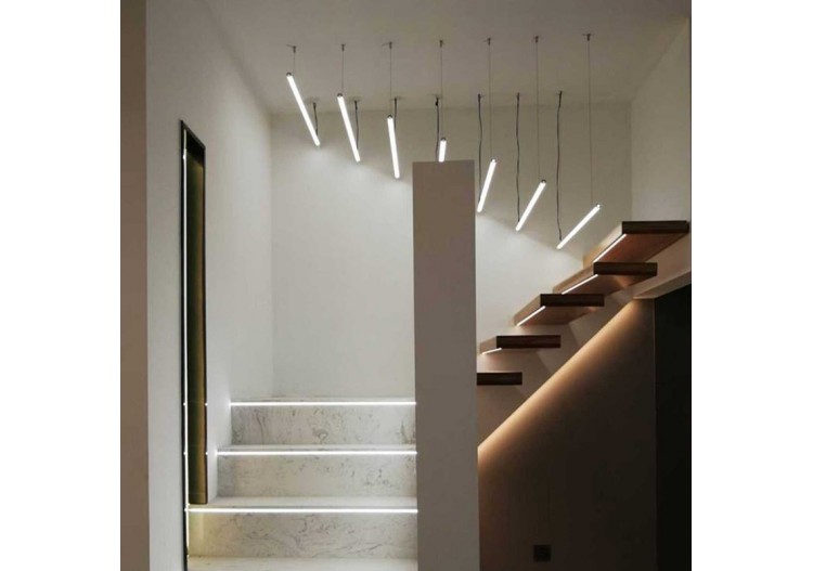 Profilé en aluminium d'intégration placo-plâtre 13x14mm (2m) - BPERFALP068-R - Barcelona LED 2