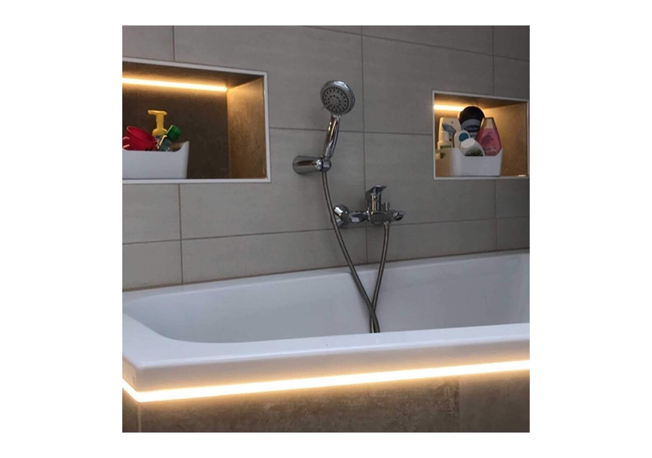 Profilé en aluminium d'intégration placo-plâtre 13x14mm (2m) - BPERFALP068-R - Barcelona LED