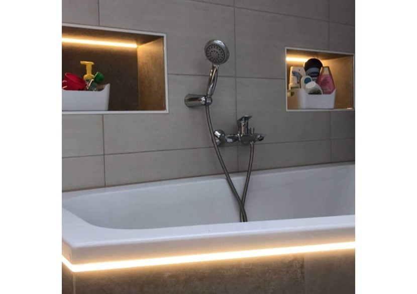 Profilé en aluminium d'intégration placo-plâtre 13x14mm (2m) - BPERFALP068-R - Barcelona LED Profilé en aluminium d'intégration placo-plâtre 13x14mm (2m) - BPERFALP068-R - Barcelona LED