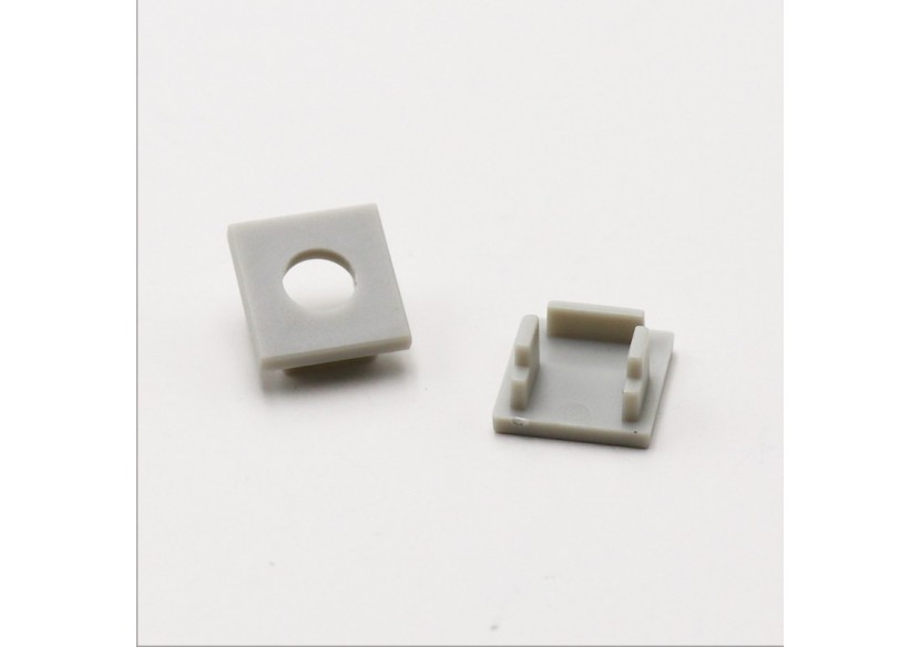 Embout de finition pour profilé en aluminium intégré placo-plâtre 13x14mm - BTPEC068R-SA - Barcelona LED Embout de finition pour profilé en aluminium intégré placo-plâtre 13x14mm - BTPEC068R-SA - Barcelona LED