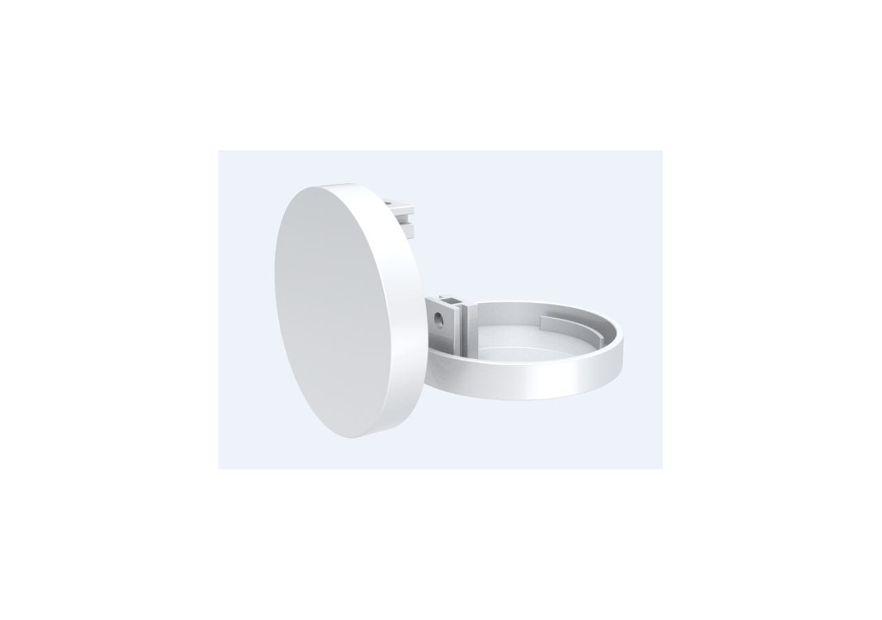 Embouts profilé aluminium 23X8mm BPERFT40 - BTPT40-SA - Barcelona LED
