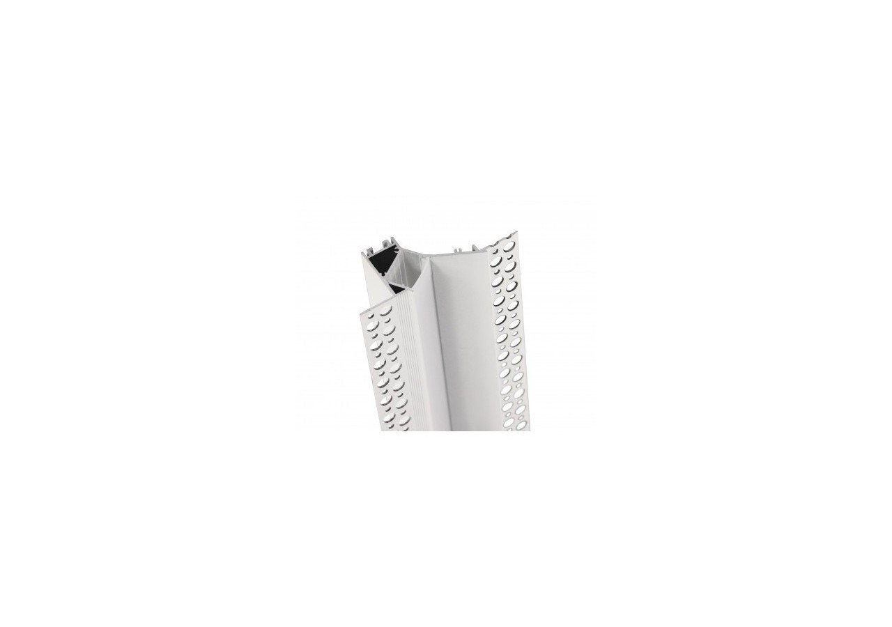 Profilé en aluminium d'angle intégration placoplâtre 94x34mm - BPERFALP126 - Barcelona LED