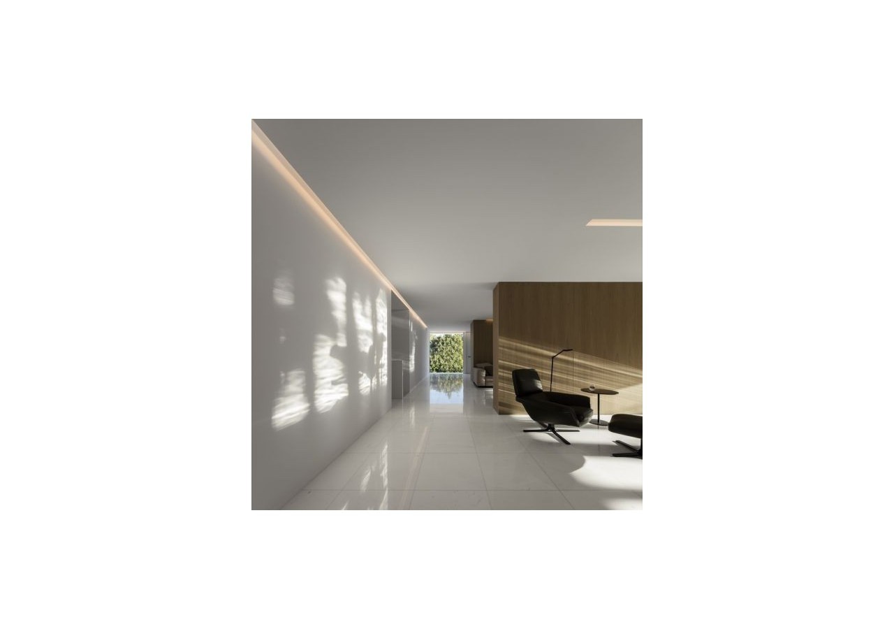 Profilé en aluminium d'angle intégration placoplâtre 94x34mm - BPERFALP126 - Barcelona LED